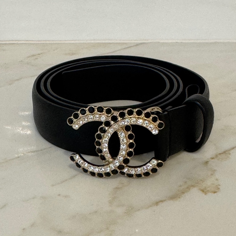 Chanel Interlocking Logo Belt - Picture 1 of 4